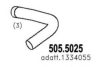 DAF 1334055 Exhaust Pipe